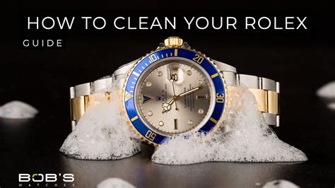 rimuovere pompanti rolex|how to clean rolex glasses.